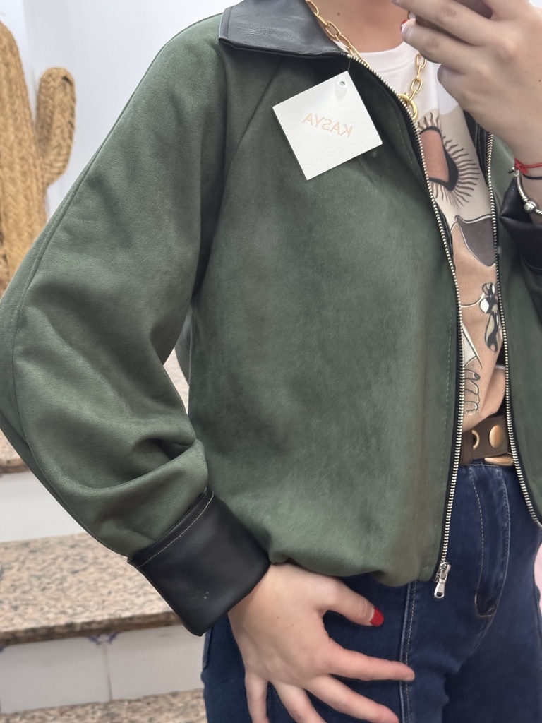 Chaqueta melocotón