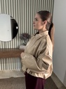 Chaqueta polipiel Carre