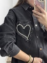 Chaqueta Tachuelas corazón