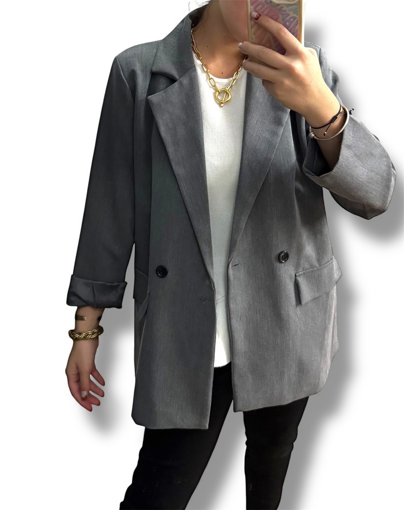 Blazer gris Maxi
