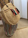 Bolso Flecos Rafia