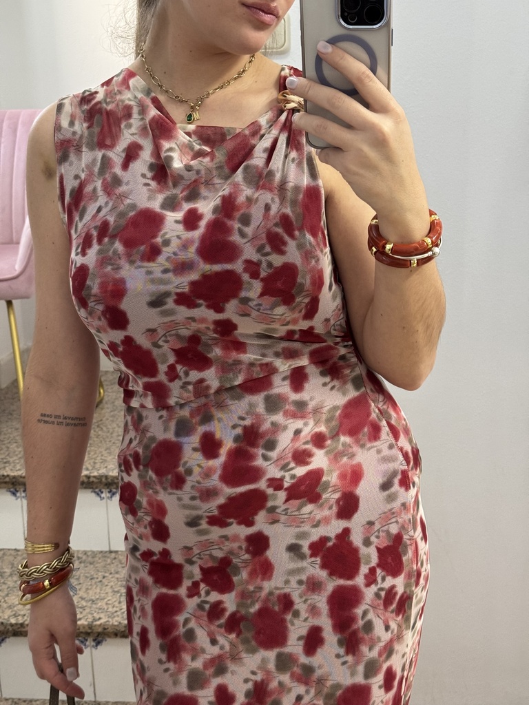Vestido  Rosas