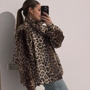 Camisa over animal print