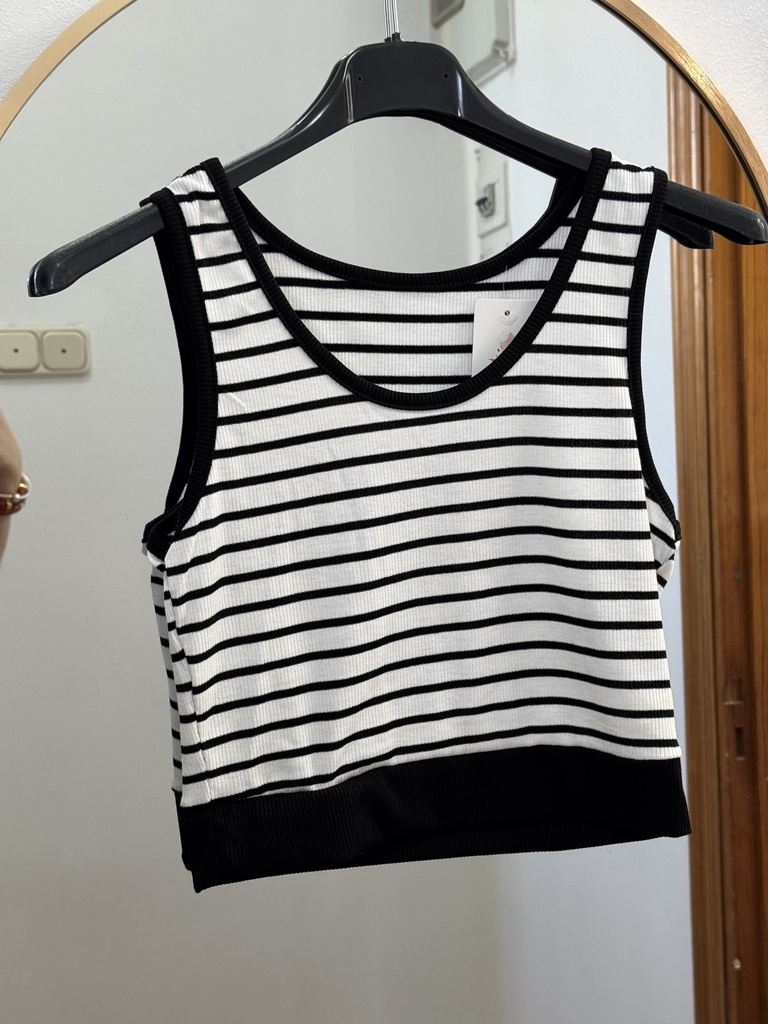 Top Rayas Crop