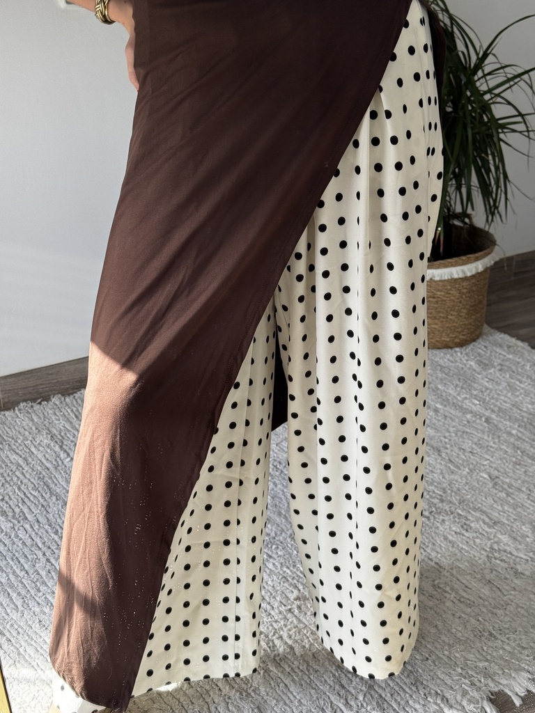 Pantalón palazzo lunar