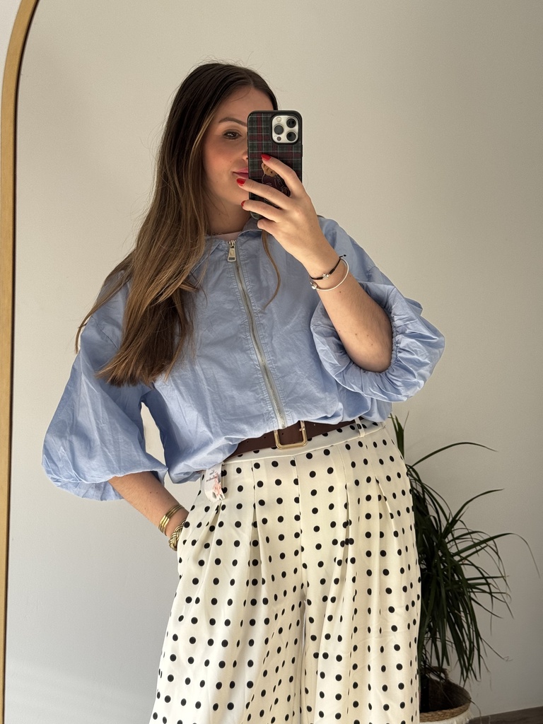 Pantalón palazzo lunar