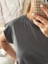 Camiseta tachas golden