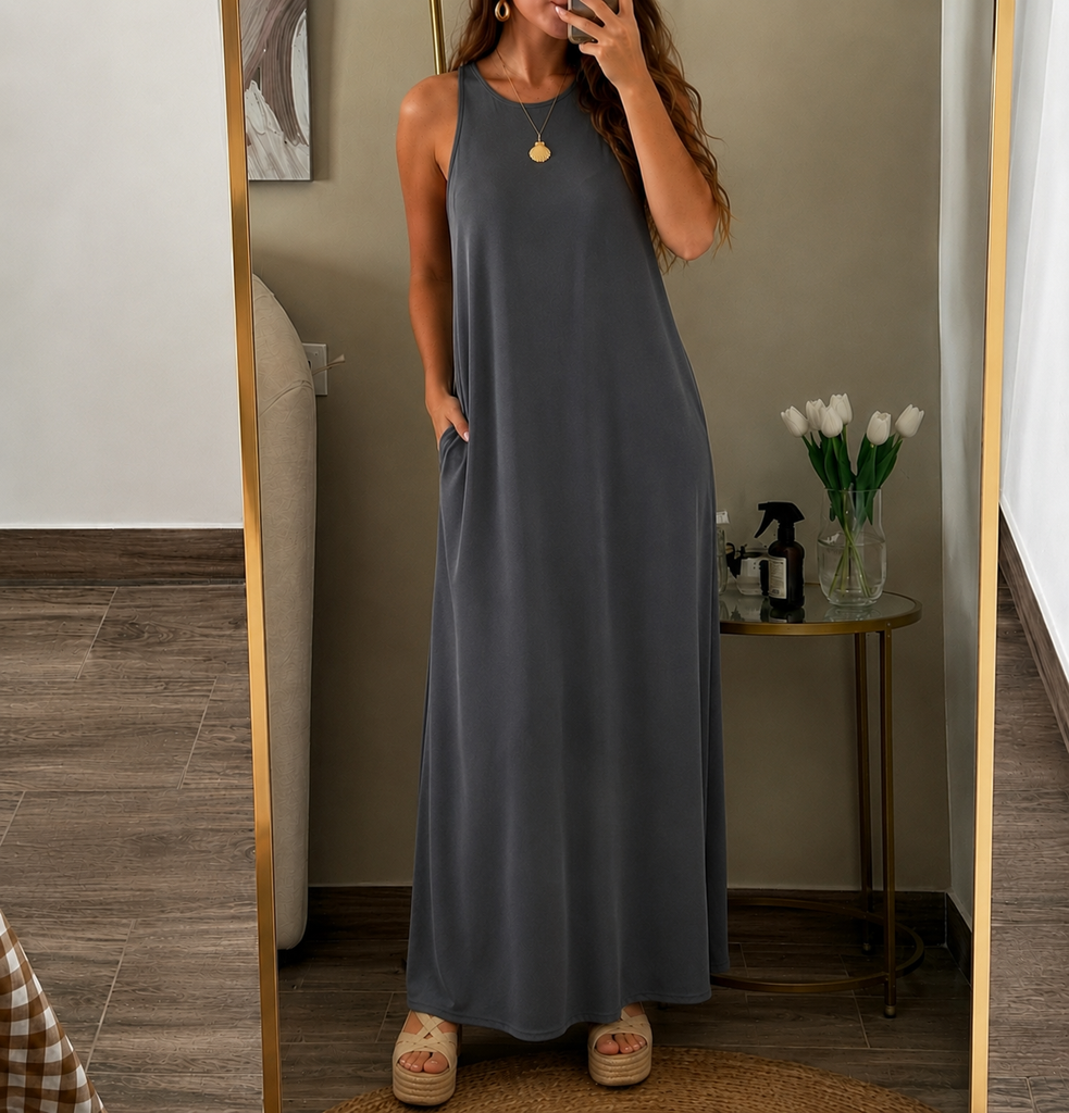 Vestido canalé