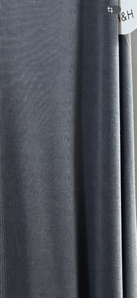 Vestido canalé