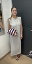 Vestido hombreras