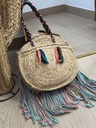 Bolso Flecos Rafia