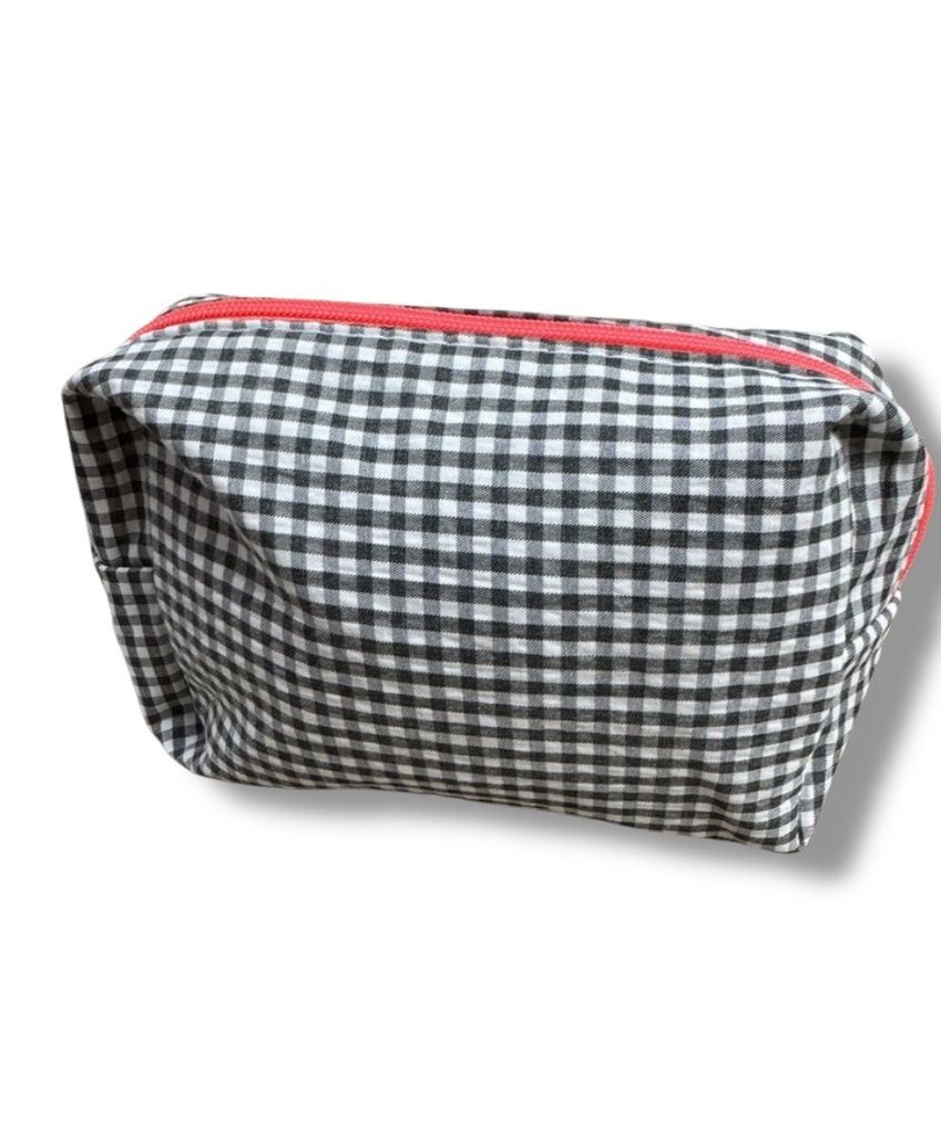 Bolsa de aseo cuadros