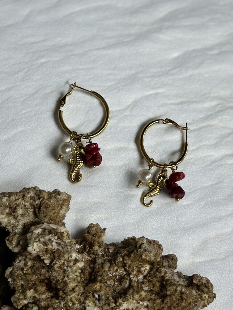 Pendientes caballito de Mar