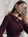 Camiseta asimétrica Tiza