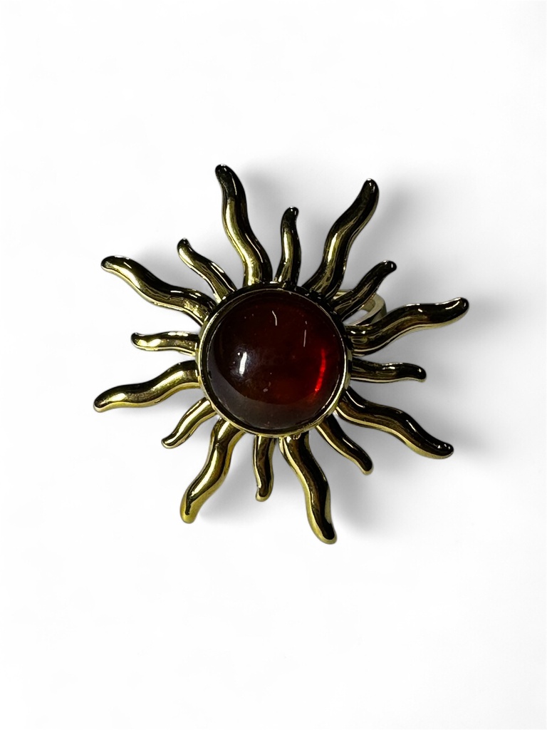 Anillo burgundy