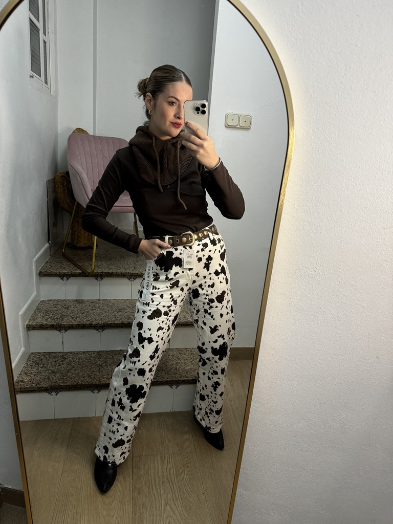 Pantalón wide leg vaquero