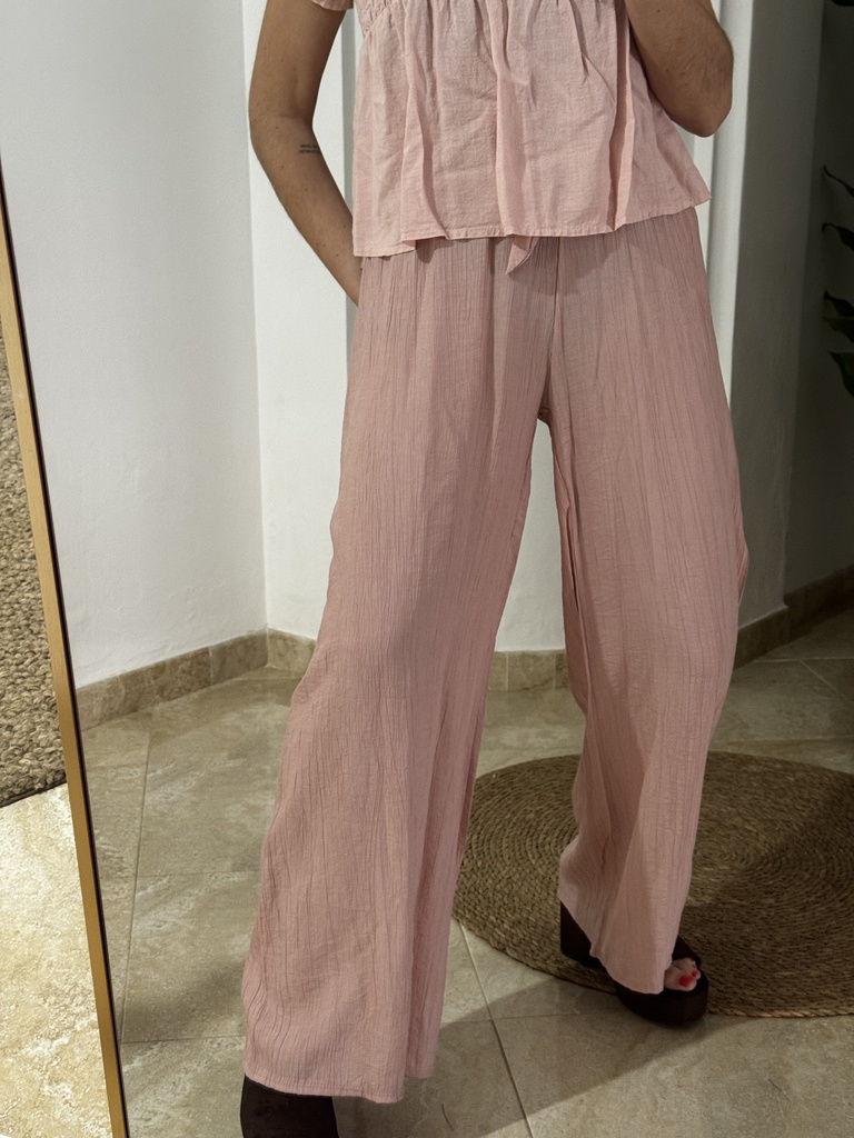 Pantalón lino bambula