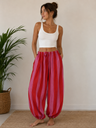 Pantalón bombacho rayas