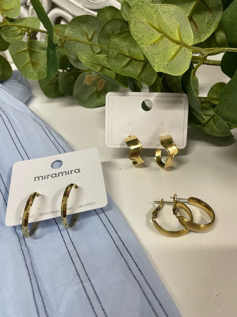Pendientes oro