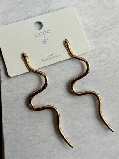 Pendientes de serpiente