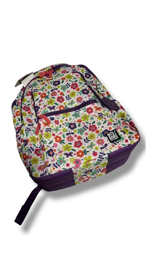 Mochila florecillas