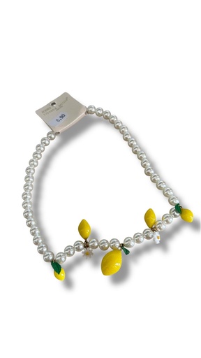 Collar limonada floral