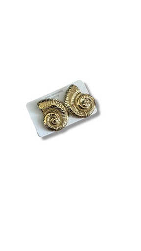 Pendientes caracolas marinas