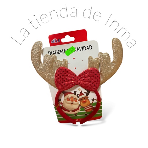 Diademas navideñas