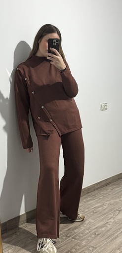 Conjunto de punto Teja