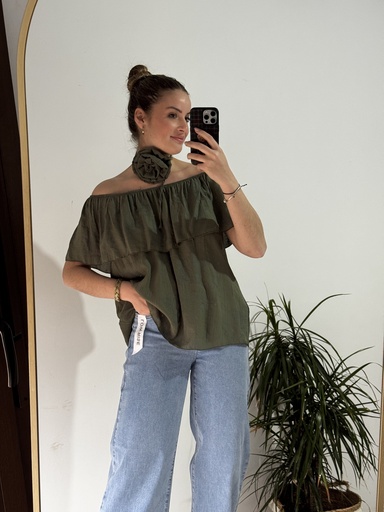 Camisa choker