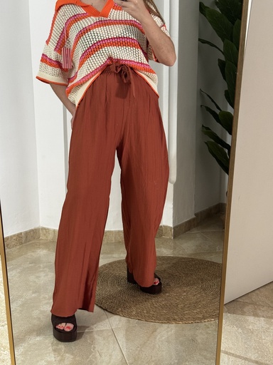 Pantalón lino bambula